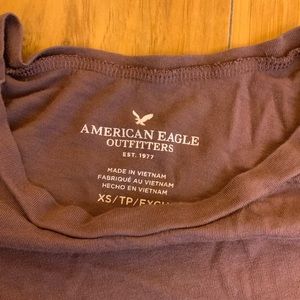 American Eagle Outfitters Tops - AOE Mauve Long Sleeve T Shirt American Eagle Outfitters Tops - AOE Mauve Long Sleeve T Shirt